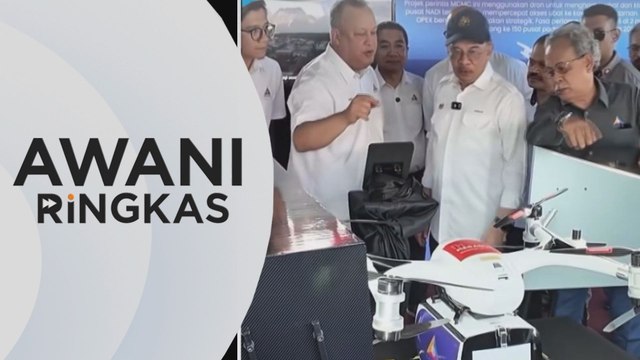 AWANI Ringkas: MCMC perkenal projek hantar ubat guna dron
