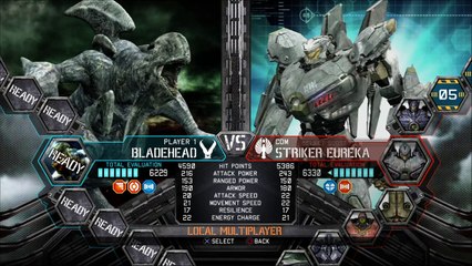 Pacific Rim: Video Game - Bladehead vs All Jaeger