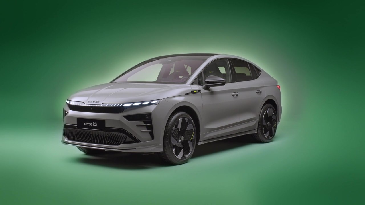 Sportliche RS-Varianten runden das Angebot der neuen Škoda Enyaq-Familie nach oben hin ab