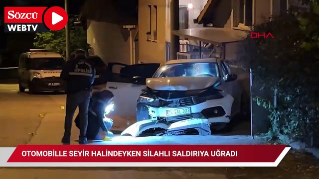 Aracında silahlı saldırıya uğrayan kişi ağır yaralandı
