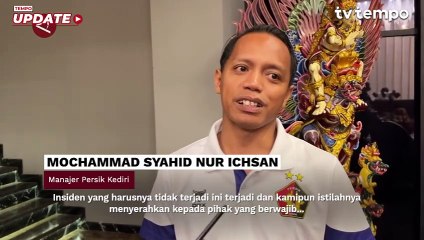 Bus Persik Kediri Dilempar Batu di Kanjuruhan, Pelatih Terluka