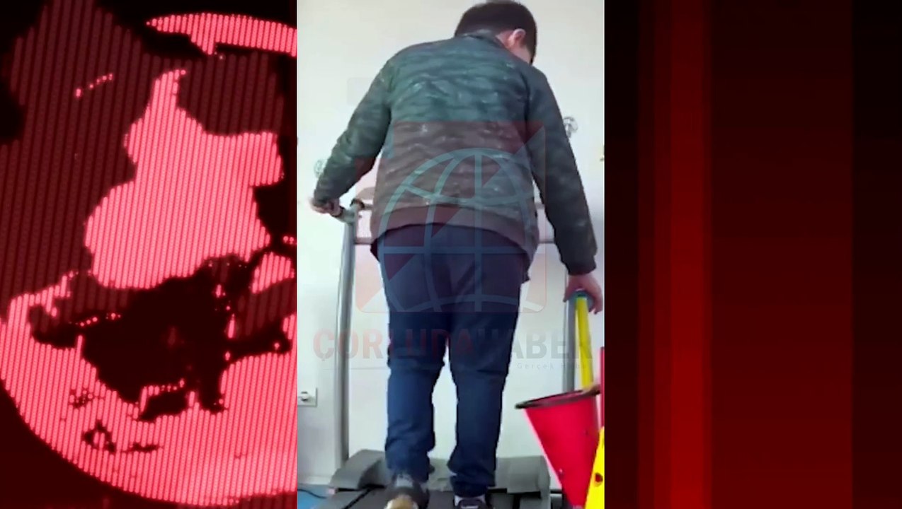 Otizmli Çocuğa Eğitmen Tokadı Kamerada