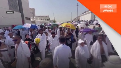 Cuaca panas melampau uji ketahanan jemaah di tanah suci