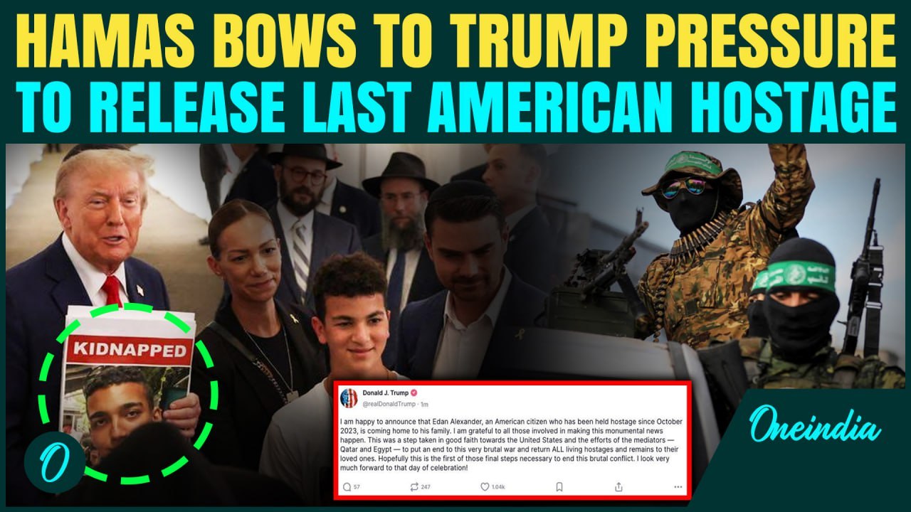 Hamas Terrified by Trump? Trump FORCES Hamas to Release Israeli-American Hostage Edan Alexander