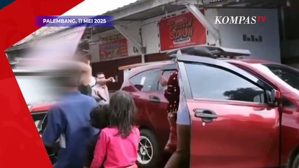 Detik-Detik Calon Pengantin Dibacok di Palembang, Terdengar Letusan Senjata Api!