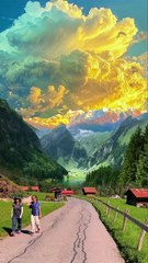Imagine walking through this breathtaking view - Switzerland