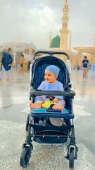 mashallah cute child Hajj Haram Sharif