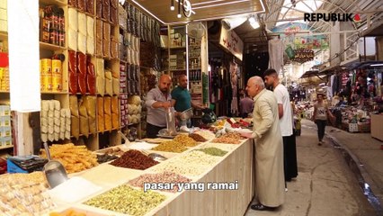 Megahnya Menara Al Habda Simbol Kebangkitan Mosul