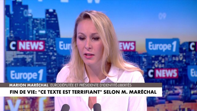 Marion Maréchal : «La loi française est dure, mais les peines sont rarement appliquées»