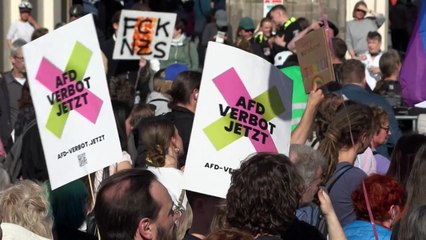Bundesweit Demonstrationen für ein AfD-Verbotsverfahren