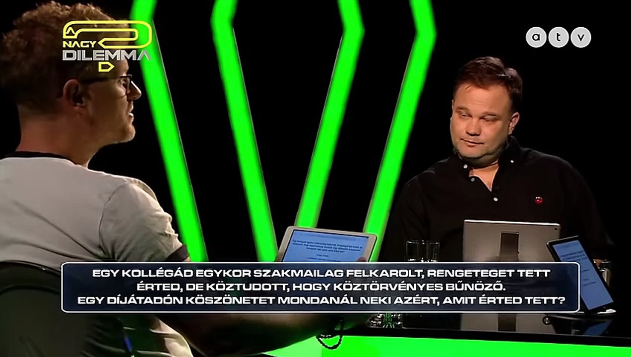 A NAGY DILEMMA - Aranyosi Péter és Hodász András