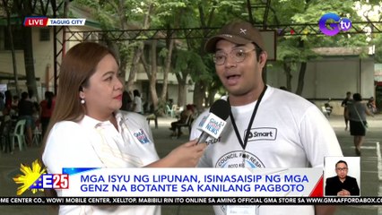 Mga isyu ng lipunan, isinasaisip ng mga Gen Z na botante | Eleksyon 2025