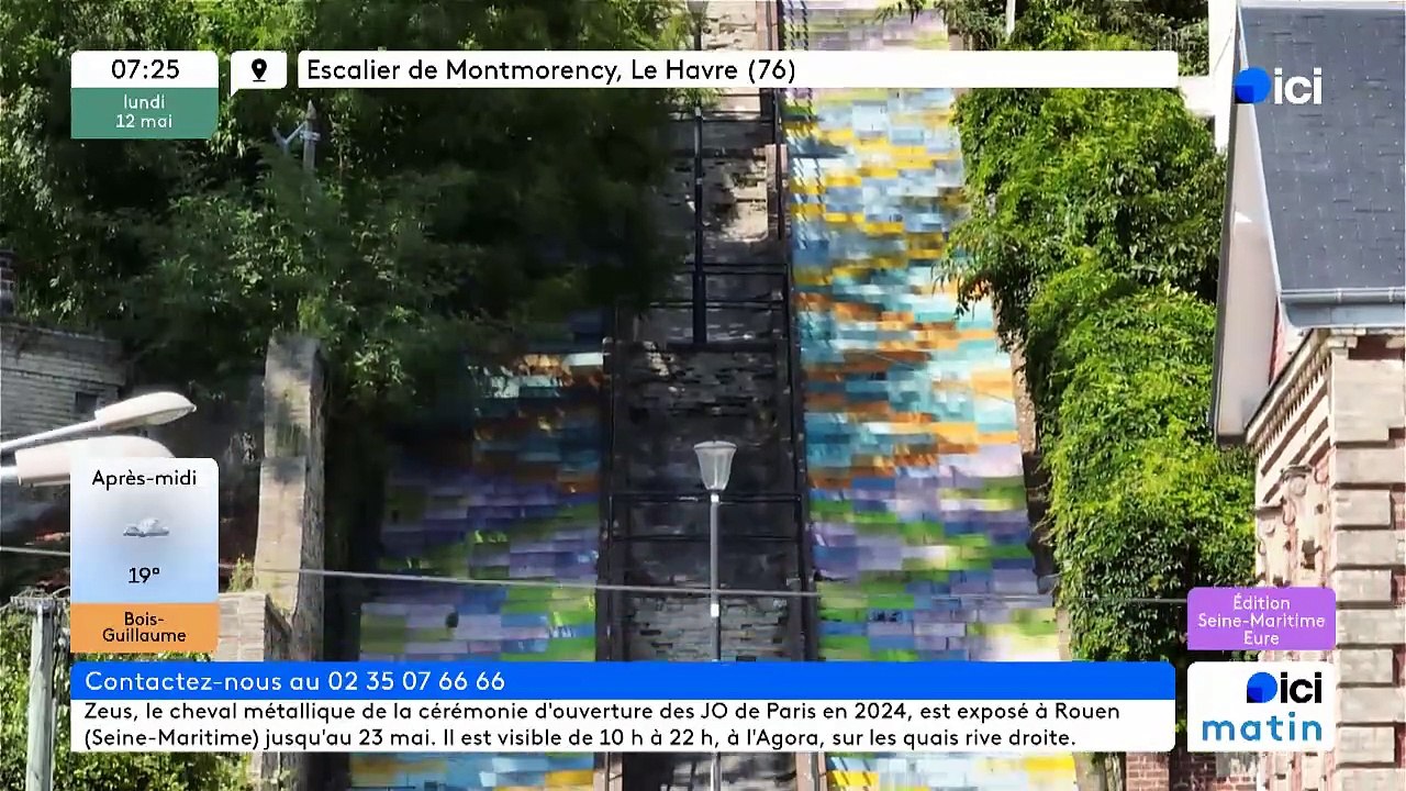 12/05/2025 - ici matin par ici Normandie (Seine-Maritime - Eure) en vidéo