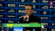 ¡Cruz Azul no se conforma! Vicente Sánchez celebra el triunfo con contundente mensaje