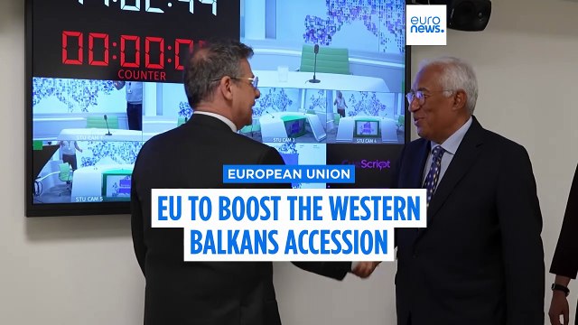 Albania and Montenegro could join the EU before the others, Costa tells Euronews