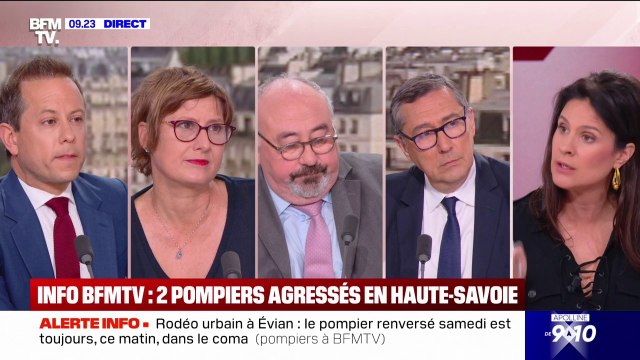 INFO BFMTV - Deux pompiers agressés en Haute-Savoie alors qu'ils intervenaient sur un accident de la route