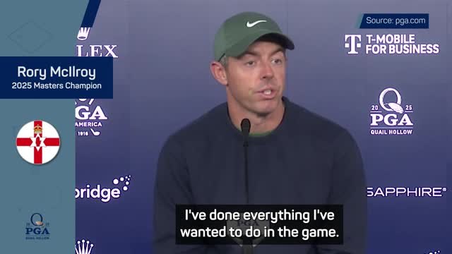 McIlroy still setting goals despite 'dream' Grand Slam triumph