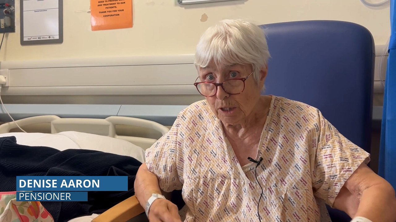 Faversham gran taken to hospital with broken leg after mobility scooter topples over urges people not to block footpaths with bins