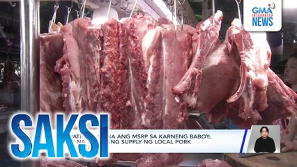 DA, ipatitigil muna ang MSRP sa karneng baboy; iginiit na sapat ang supply ng local pork pero limitado | Saksi