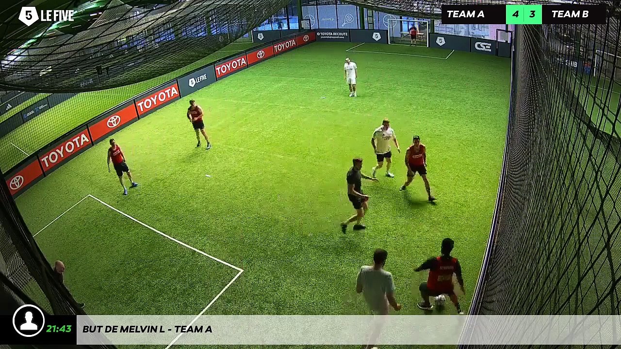 But de Melvin L - Team A