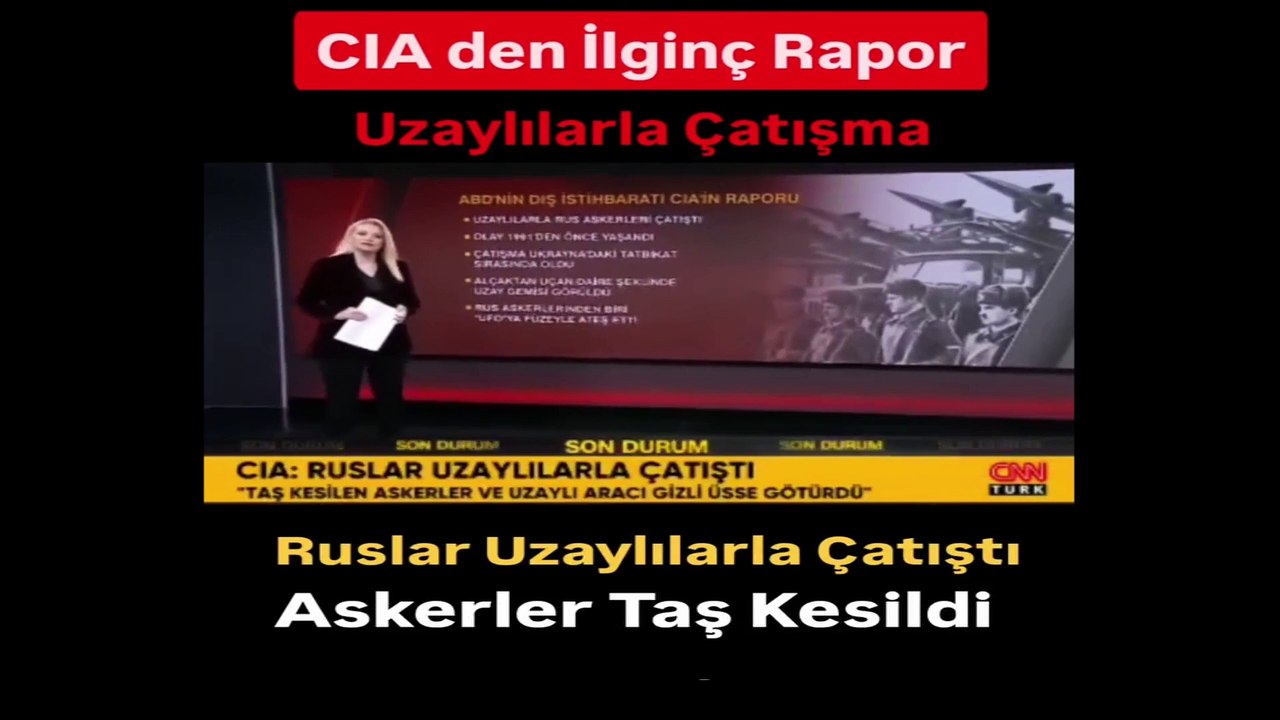 CIA arşivlerinde ortaya çıktı: Rus askerleri ve uzaylılar arasında çatışma! Taşa dönüştüler…
