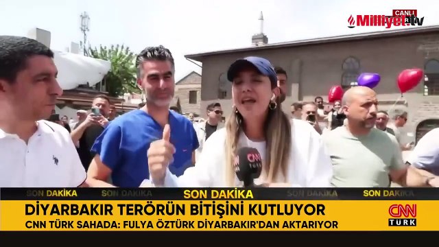 Diyarbakır terörürün bitişini kutluyor! Fulya Öztürk son durumu aktardı