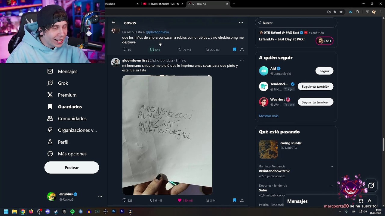 ¿Rubius Z o elrubiusomg?