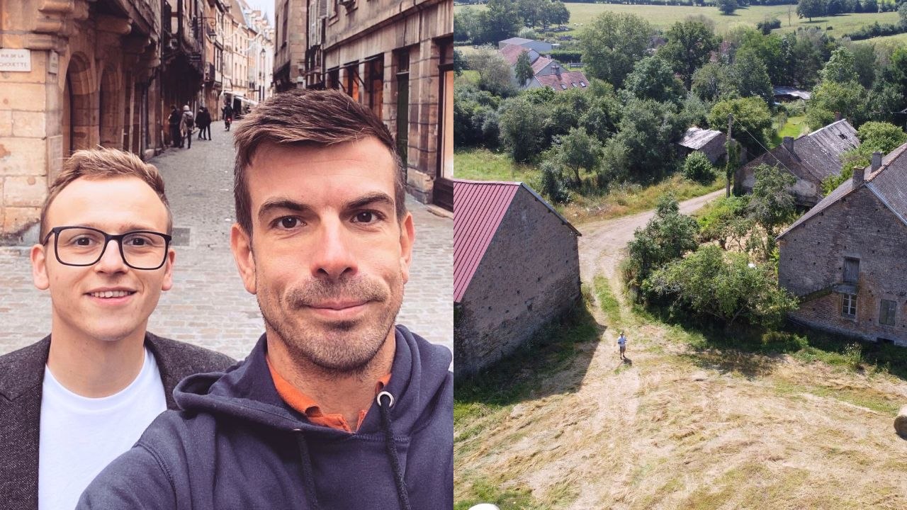 Couple buy French village for €80k to quit the rat race