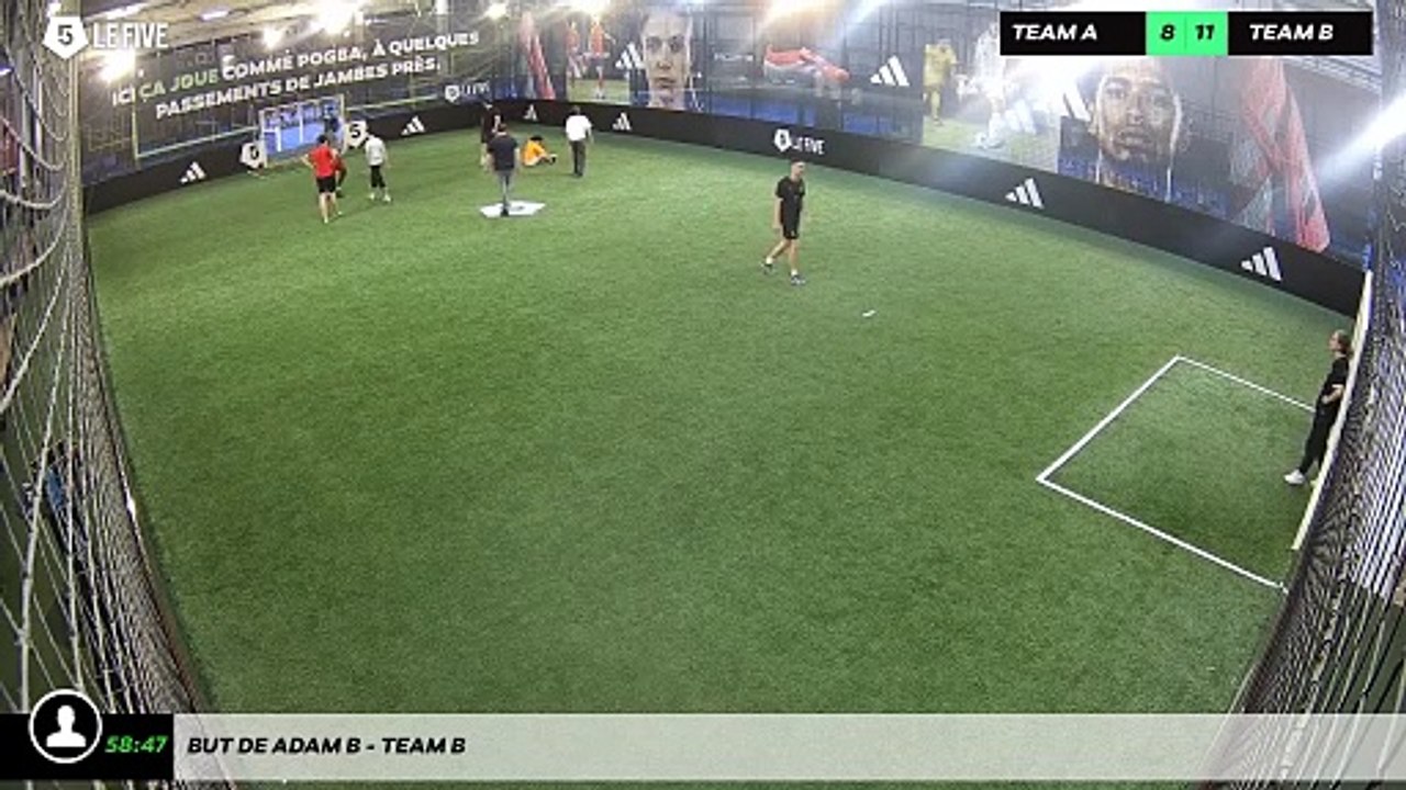 But de Adam B - Team B