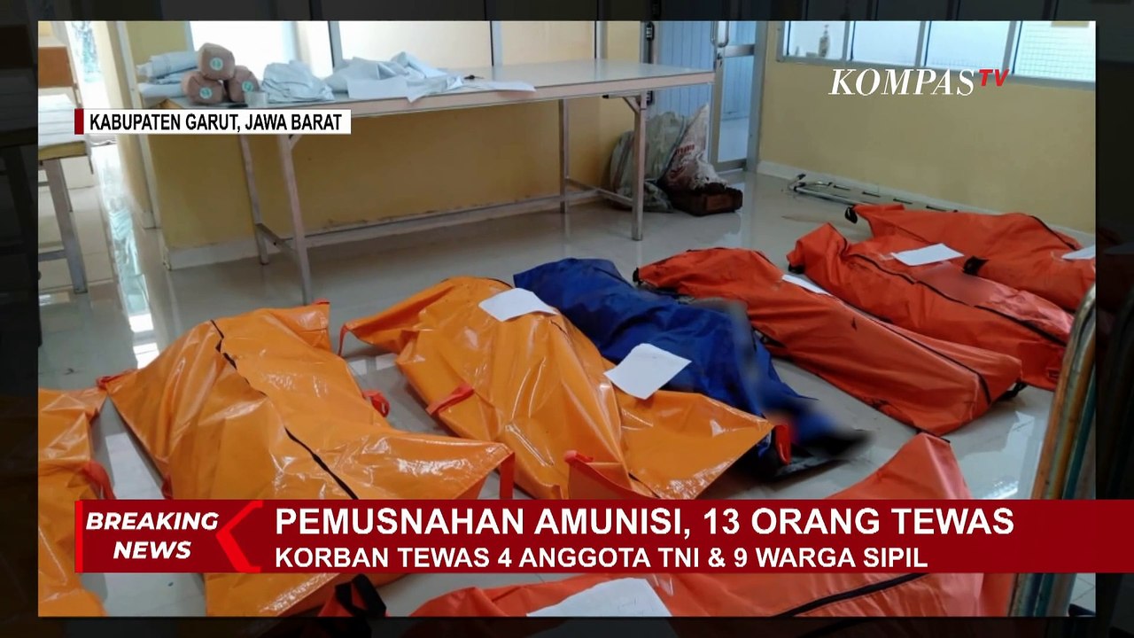 Update Kondisi Korban Ledakan Pemusnahan Amunisi di Garut, Begini Keterangan Dokter RSUD Pameungpeuk