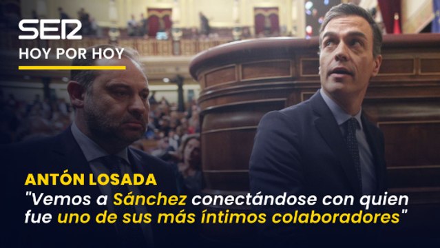 Antón Losada, sobre los WhatsApp de Sánchez a Ábalos: No parece dar muchos indicios de sospechar