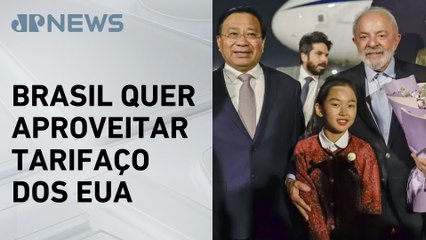 Lula chega à China de olho em oportunidades de negócio