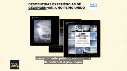 Verificação de factos sobre as experiências de geoengenharia do Reino Unido