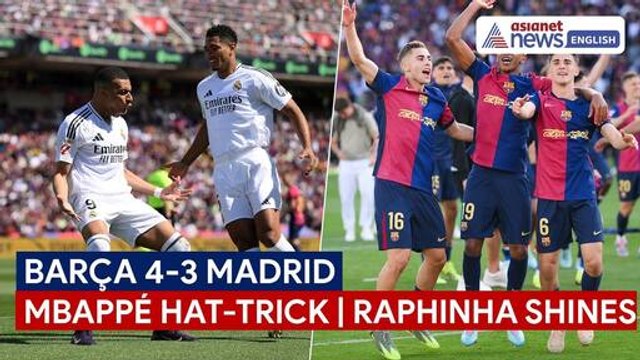 Barcelona vs Real Madrid Highlights, La Liga 2024-25: Barça Win 4-3 in El Clásico Thriller
