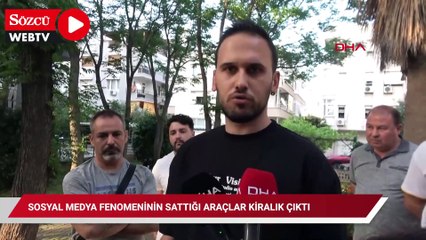 Sosyal medya fenomeninin sattığı araçlar kiralık çıktı