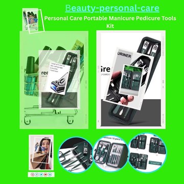 Personal Care Portable Manicure Pedicure Tools Kit