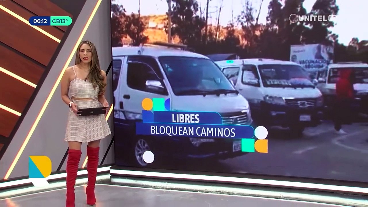 Transporte Libre instala puntos de bloqueo en las rutas que unen Cochabamba con el oriente y occidente