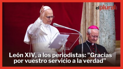 El emotivo mensaje del Papa a los periodistas: "Gracias por vuestro servicio a la verdad"