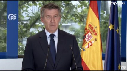 Feijóo arremete contra el Gobierno "incompetente"