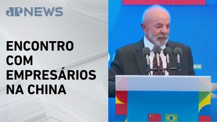 Lula discursa no encerramento do Fórum Empresarial Brasil-China