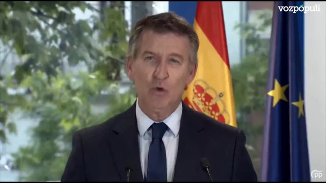 Feijóo alude a los mensajes privados de Sánchez filtrados