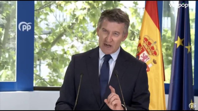 Feijóo anuncia que adelantará el Congreso del PP para hacer frente a Pedro Sánchez