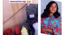 LAUTECH Crowd Pulls Out Gospel Artists Pelumi Deborah's Wig As She Made Entrance For Ministration