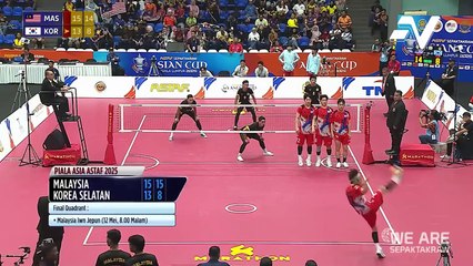 Kem Quadrant negara mara ke final selepas atasi cabaran Korea Selatan