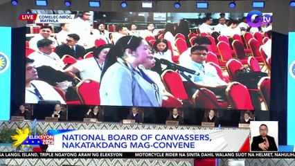 National Board of Canvassers, nakatakdang mag-convene | Eleksyon 2025