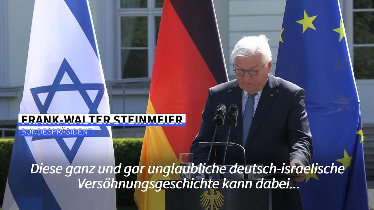 Steinmeier: Deutsch-israelische Versöhnung ein 'Hoffnungsschimmer'