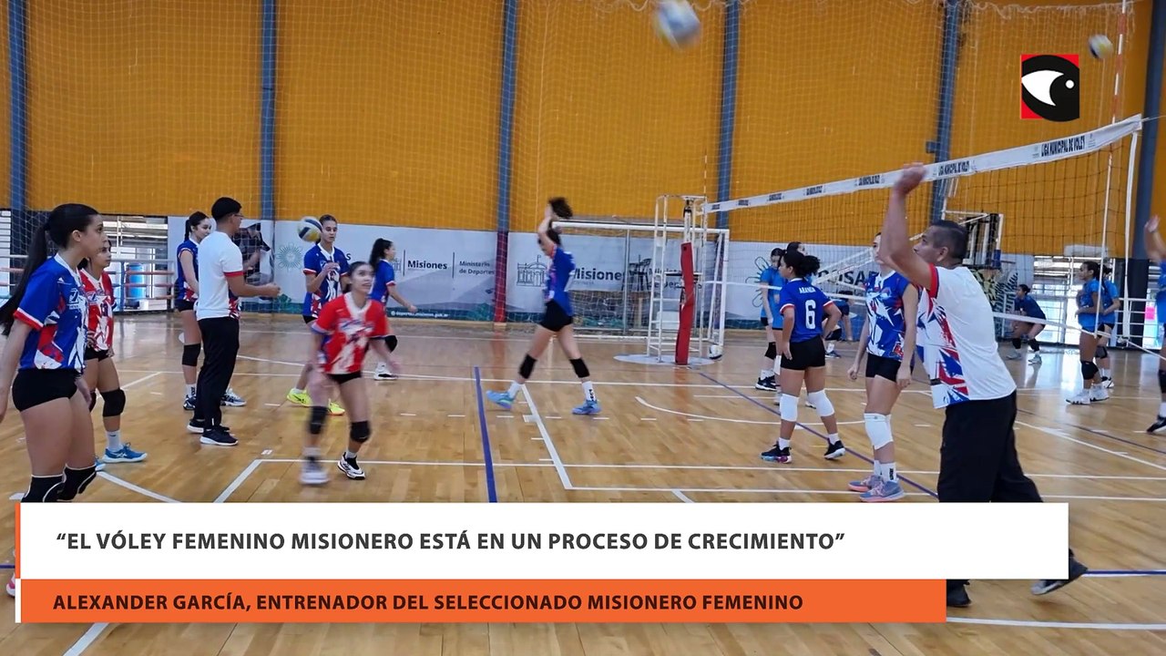 “El vóley femenino misionero está en un proceso...