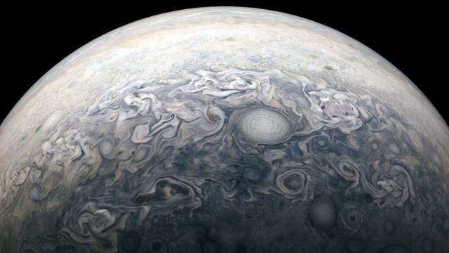 Stunning new images of Jupiter show vast swirling clouds