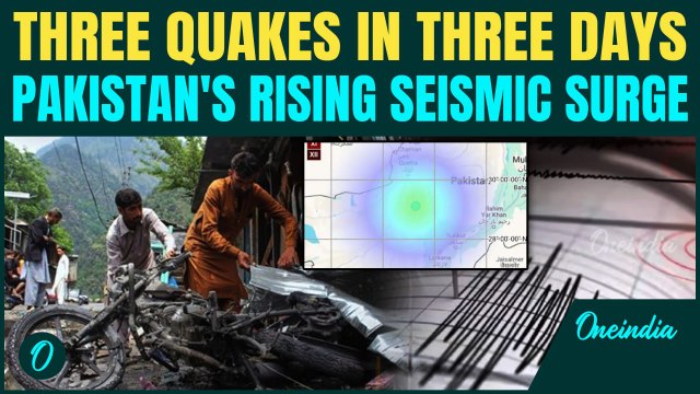 Pakistan Hit from All Sides: 4.6 Magnitude Quake Strikes— 3 Earthquakes in 72 Hrs Amid Indo-Pak War