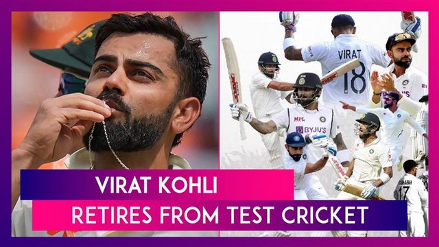 Virat Kohli Test Retirement: Star Cricketer Retires From Longest Format Of Cricket